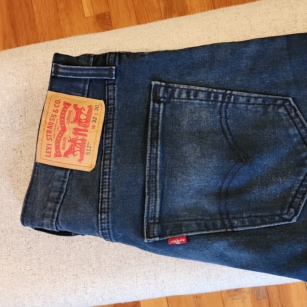 Dark Blue Levi 512s // 32-30